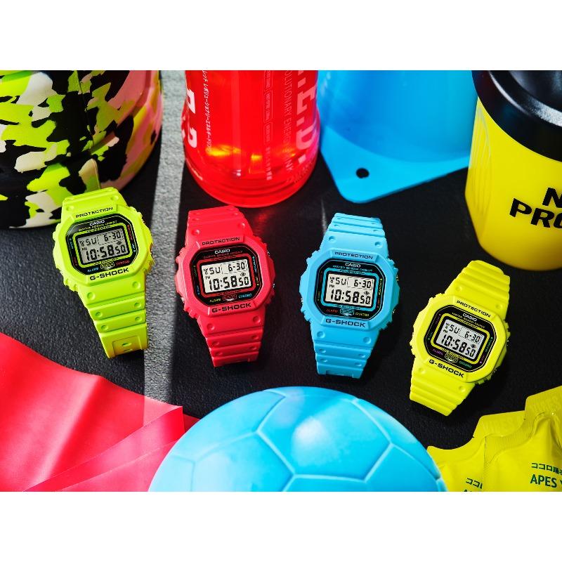 Casio G-SHOCK Herren Resin 200M Wasserdicht Stoßfest Alarm Quarz Uhr GMD-S5600EP-9