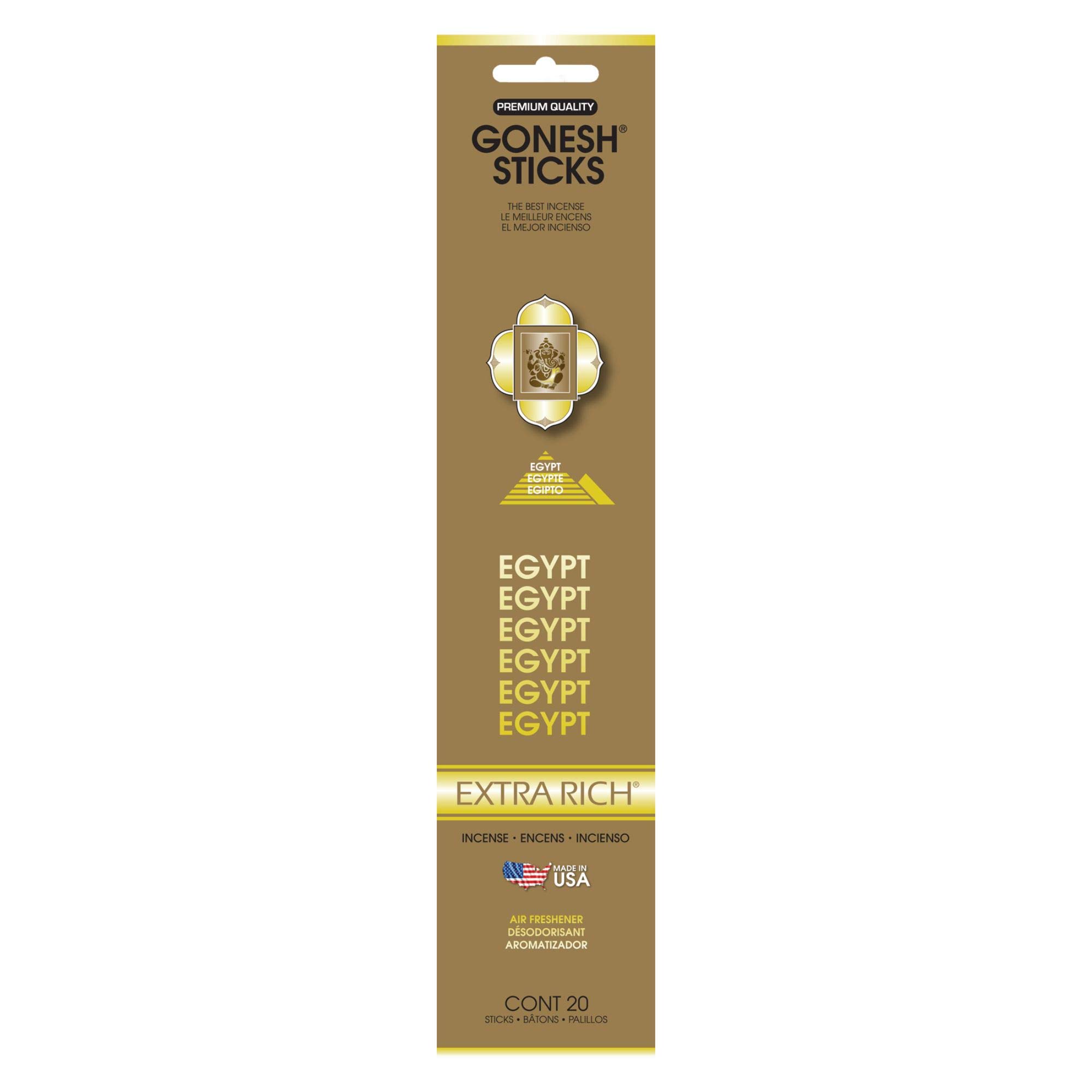 

GONESH Incense Stick Extra Rich Series EGYPT