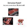 Tesla Model 3/Y Central Control Protective Silicone Pad & Interior Modification Accessory