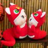 The God of Wealth Wealth Snake Year Mascot Toy Chinese Style Lucky Snake Doll Plushies  Children