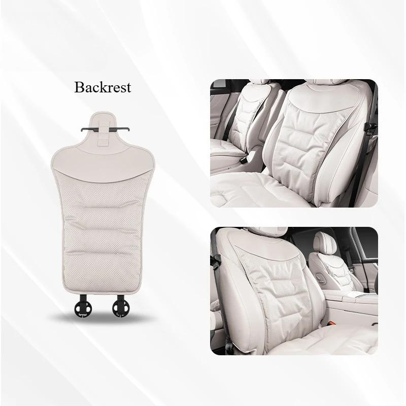 Nappi Leather Universal Premium Car Seat Cushion Breathable All-Season Comfort New Car Seat Covers Seat Accessories
