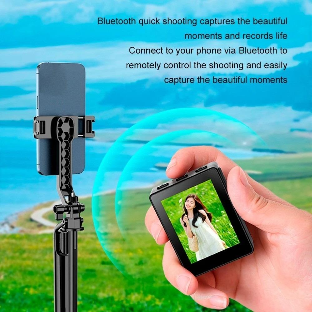 Same Screen Display Screen Remote Control Mini Phone Rear Camera  Vlog Recording