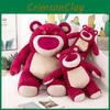 Adorable Large Pink Strawberry Bear Plush Toy For Kids Perfect Birthday Gift