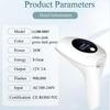 Portable Painless IPL Laser Hair Remover with LCD Display for Home Use
