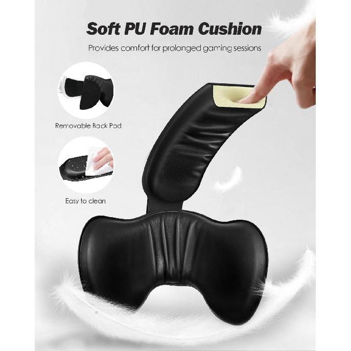 SUPERUS Battery Head Strap for Quest 3S/Quest 3 with Earphones - Adjustable Elite Strap Replacement Accessories for Meta/Oculus Quest 3S/Quest 3 -