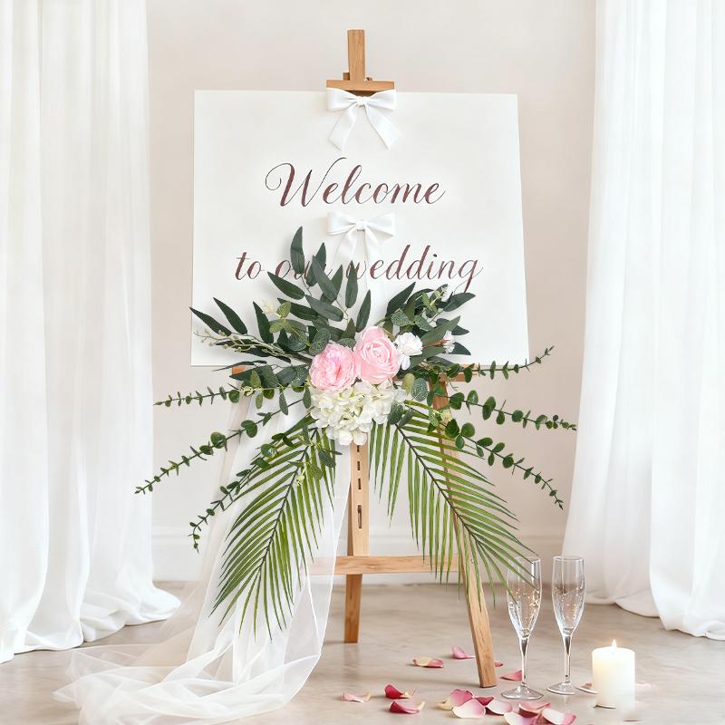Cross-Border Artificial Flower Garland Home Decoration Wedding Birthday Party Wedding Hotel Scene Decoration Hanging Ornaments