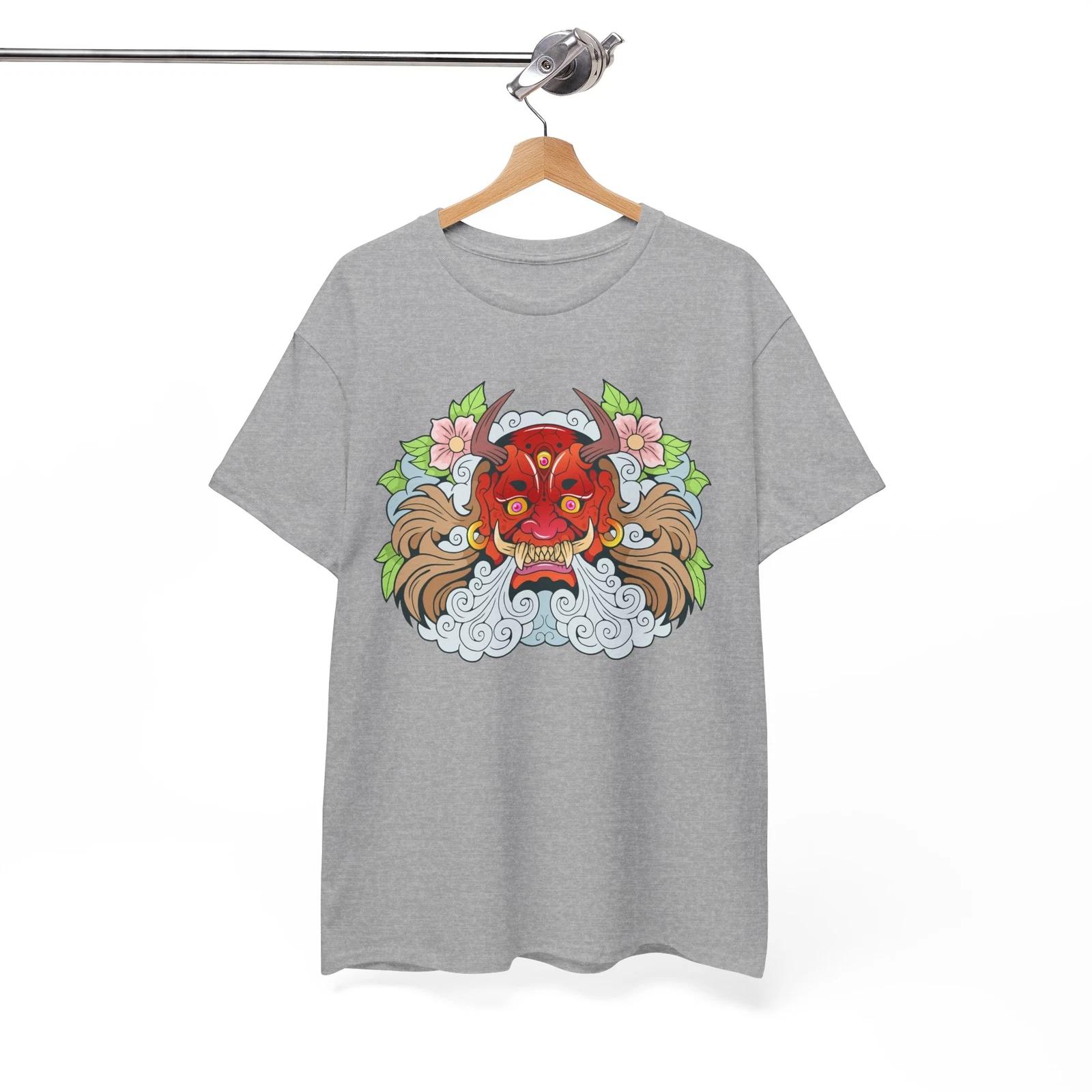 Mythological japanese demon oni T-Shirt | Japanese Demon Shirt M