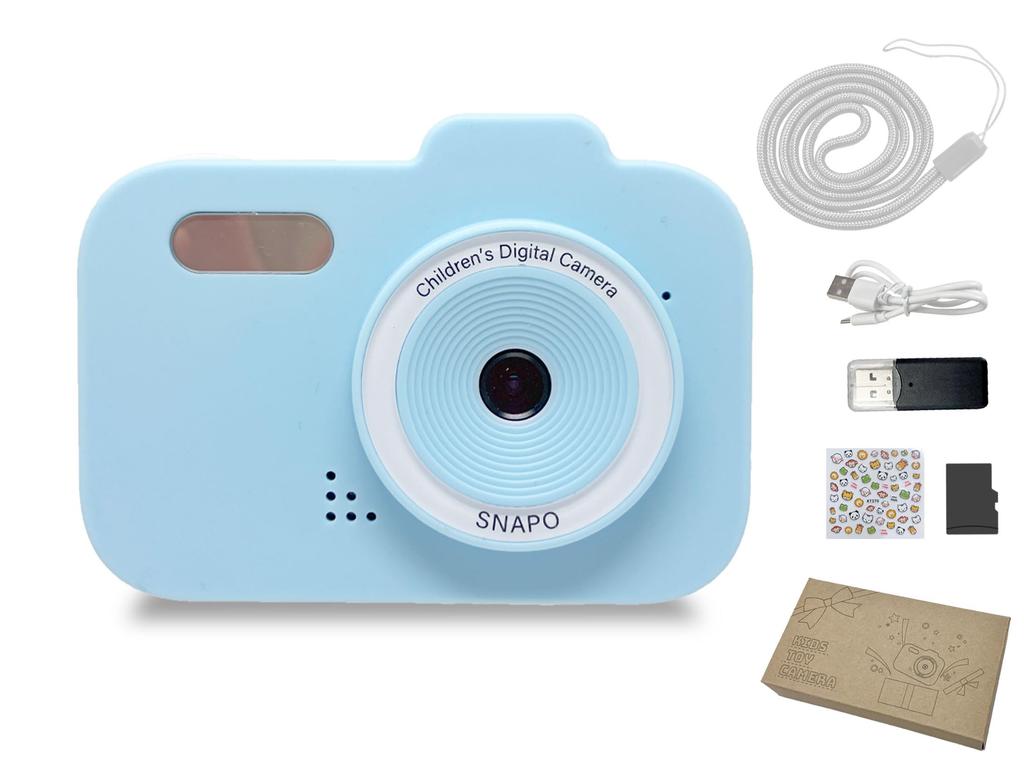SNAPO Toy Camera with 32GB microSD Card and Card Reader in Hiragana and Educational Toy for Digital or Any Kids' [Designed Japan] Katakana, Kids,