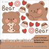 Cookie Bear Electric Car Sticker - Waterproof Scratch Cover for Aima, Sunny, Luna, Yade