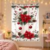 Christmas Printed Tapestry Wall Hanging For Bedroom Living Room Wall Decor Holiday Gift