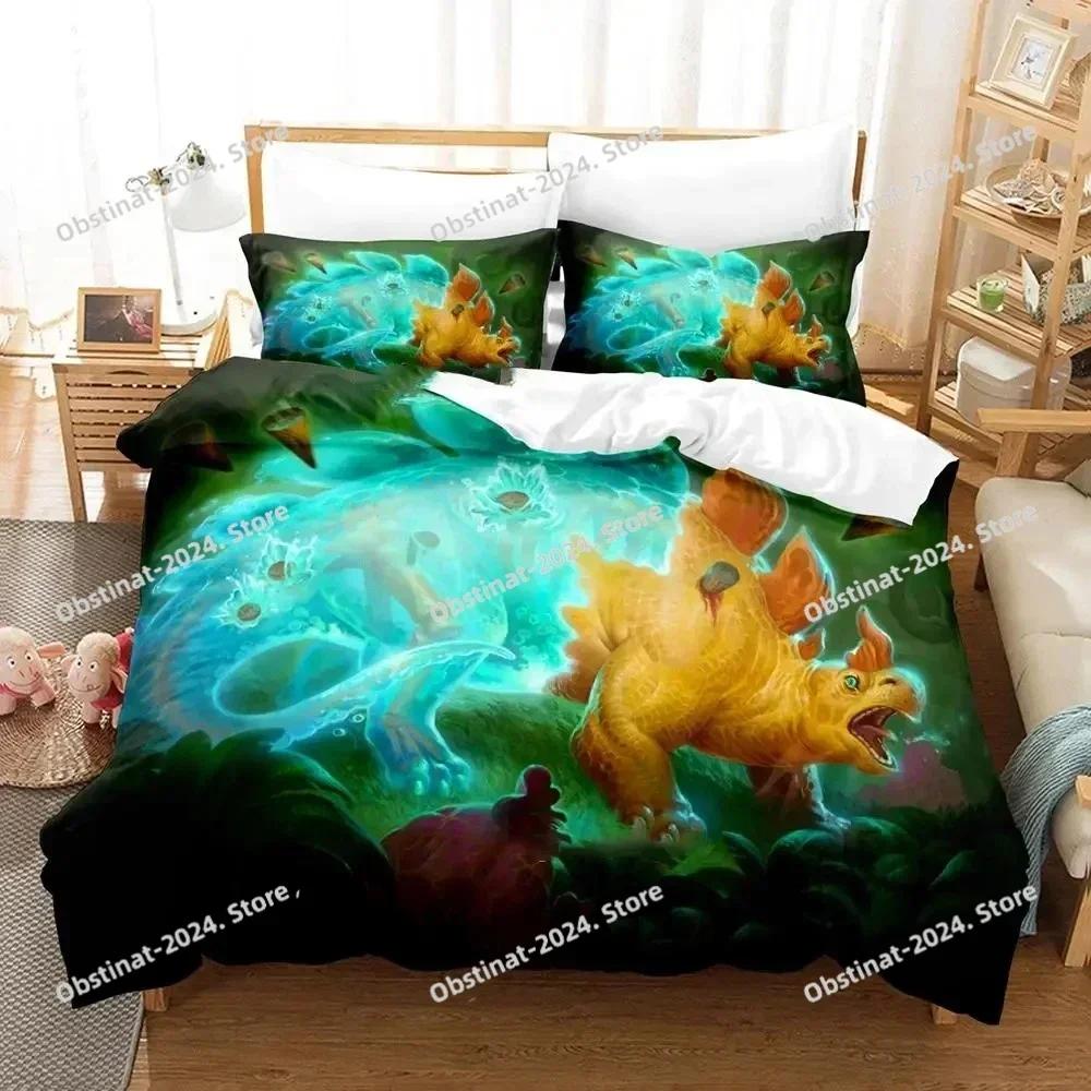 Hearthstone Heroes of Warcraft Bedding Set Printed single Comforter Quilt Duvet Cover Pillow Case 3 Pieces Sets Kids Adult Size