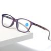 Mode Damen Lesebrille Blumendruck Harz Lesebrille Vergrößerungsbrille Altersweitsicht Brille Lesebrille Damen