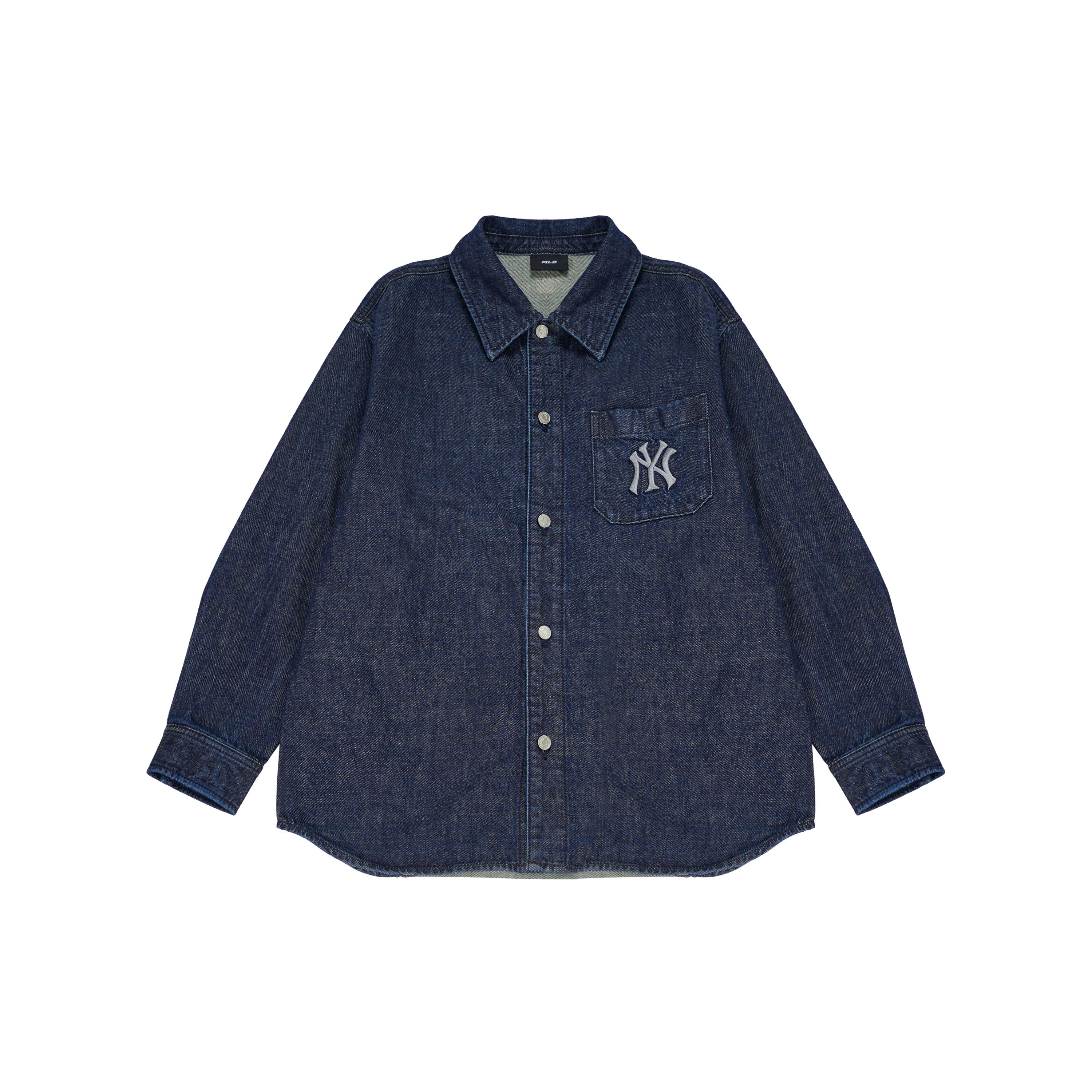 MLB New York Yankees Shirt Unisex Dark Marine Blue 3ADRU0124-50NYD L
