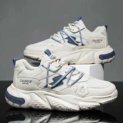 2025 New Men Shoes Fashion Chunky Sneakers Height Increasing Casual Shoes Male Trainers Running Sports Shoes