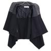 SEE BY CHLOE [Good Condition] CHS22AMA03001001S Wool Two-Tone Poncho/ Jacket S blackUsed