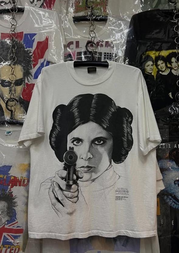 Vintage t shirt Star Wars Princess Leia Organa 1995 New Reprint Size S-4XL S