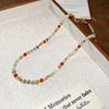 French Vintage Baroque Pearl Necklace Summer Niche Premium Sense Clavicle Chain Light Luxury Versatile Necklace Women