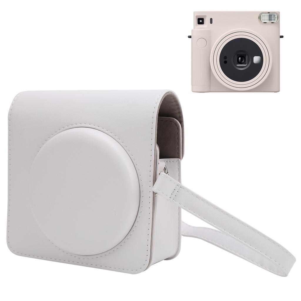 Camera Protective Case PU Leather Shoulder Camera Bag Fit for Instax SQUARE SQ1