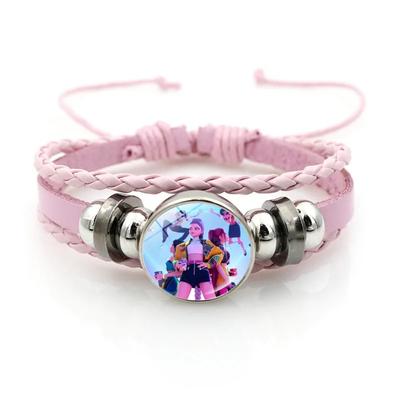 Kpop Demon Hunter Bracelet Girls Beaded Bracelet Jewelry Gear Accessories Rumi Zoey Mira Wristband Fans Lovers Merchandise Gifts
