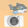 Electric Blowing Ball Shark Model Car Robot Swing Tail Electronic Pet Interactive Entertainment Toys for Kids Baby Children Gift