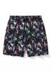 2025 Summer Ice Silk Quick-Dry Graffiti Bermuda Shorts