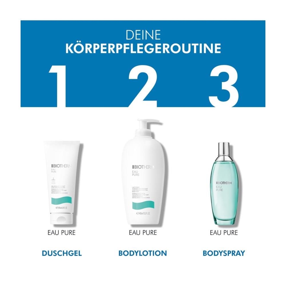 Biotherm Body Wash Oh Pure Vivifiing Shower Gel 200ml