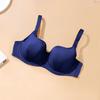 [] European and American Large-size Underwear Women's Big Breasts Show Small Anti-sagging, Light and Breathable Large Cups