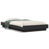 VidaXL Black Bed Frames 75x190 Cm Engineered Wood, Bedroom Furniture, Bed Base, Pallet Bed, Bed, Single Bed, 3281246