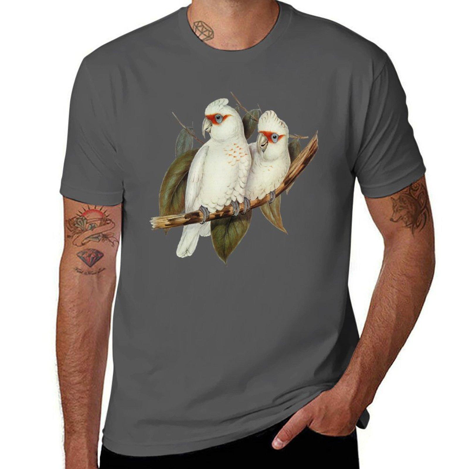 

Long-billed Cockatoos T-Shirt cotton t shirt pack anime t shirts oversize funny t shirts cotton T-Shirt 4XL