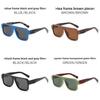 Pra Square Men Polarized Sunglasses With Uv400 Protection For Outdoor Sports And Travel