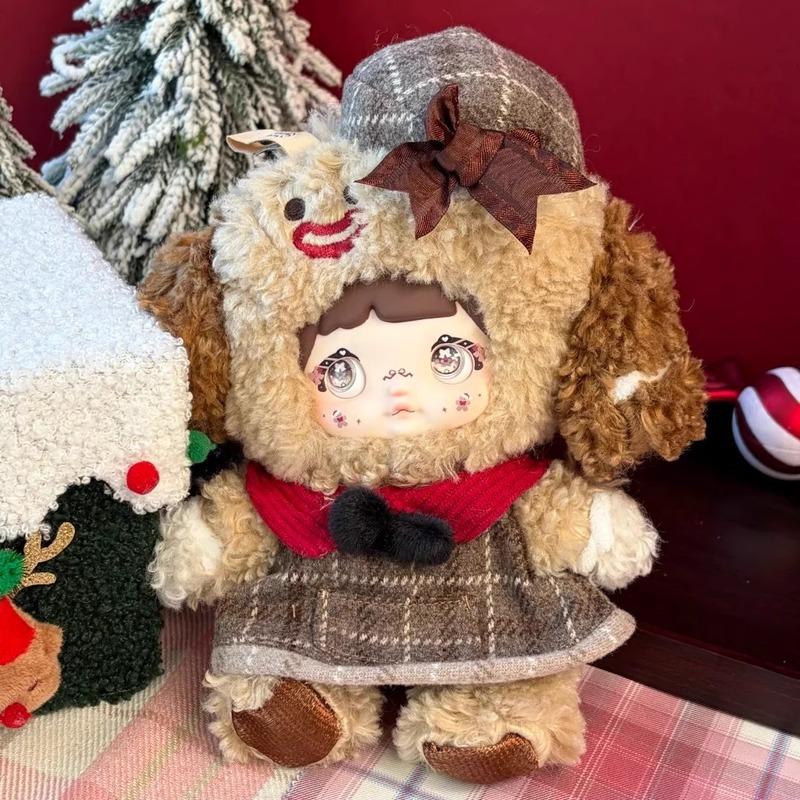 Top Toy Authentic Nommi Wonderful Christmas Night Series Blind Box Trendy Toy Cute Plush Doll Keychain Bag Charm Gift For Kids