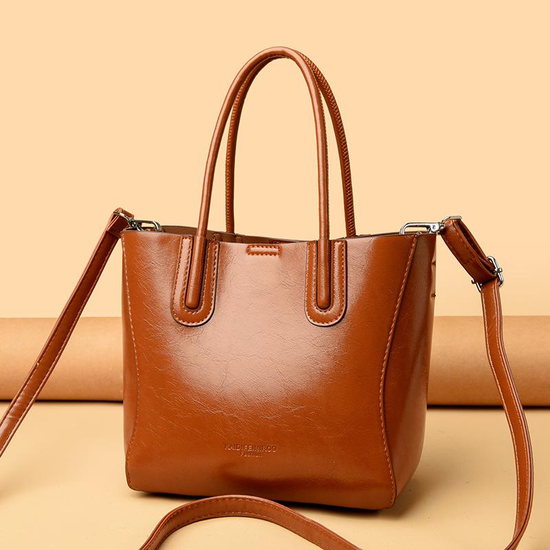 New Large Capacity Simple Bag for Women Tote Bag One Shoulder Casual Simple Bag for Women Handbag