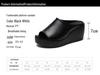 Women's 2021 Wedge Heel Platform Sandals - Fish Mouth Design