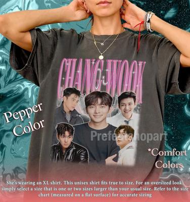 Maglietta Retrò Limitata JI CHANG WOOK, Maglietta Pop Coreana Kdrama, Maglietta Unisex Vintage, Maglietta Omaggio a Ji Chang Wook, Magliette per Fan KDrama