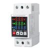 Multifunctional Overvoltage Protector with Voltage Current Display 3 Display Voltage Protector for Home & Office Safety
