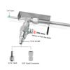 ELECQUEEN Pistolar de Bere Umplutor de Sticle cu Racord Rapid Push-fit, Structură Integrală din Oțel Inoxidabil 304, Kit Simplu de Îmbuteliere Bere pentru Homebrew