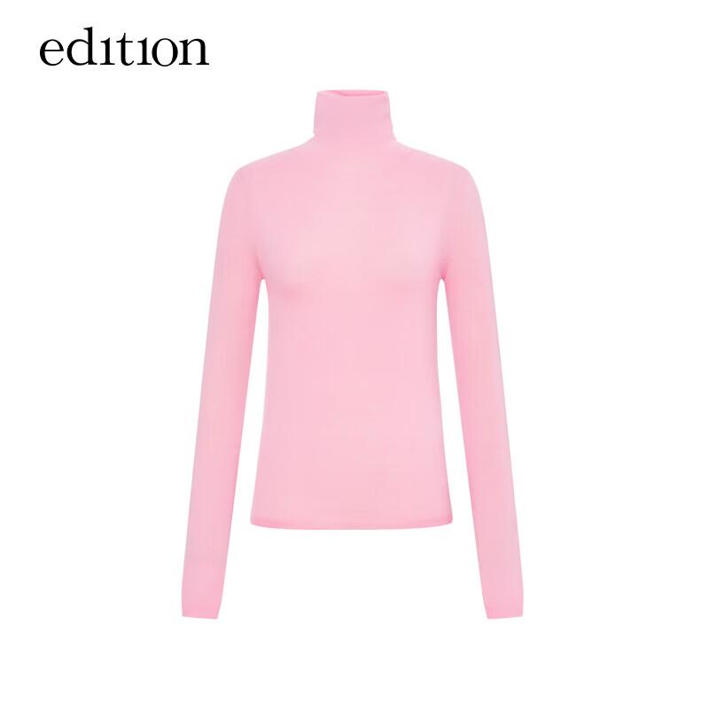 Edition Runway Style Pure Cashmere Turtleneck Sweater