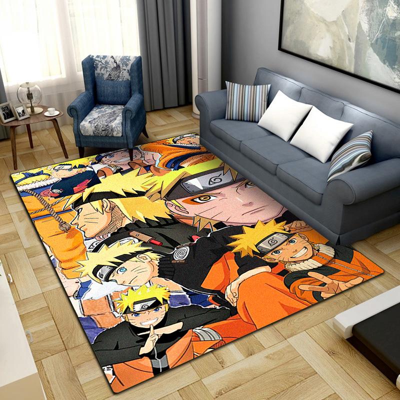 

Anime-Naruto Area Carpet for Living Room Bedroom Home Decor Cool Movie Mat Floor Mat -69 60x90cm