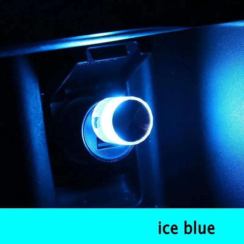 USB Powered Car Ambient Light 7-Color RGB LED DIY Car Accessory Plug and Play Car Interior Decoration Easy Install Mood Lighting