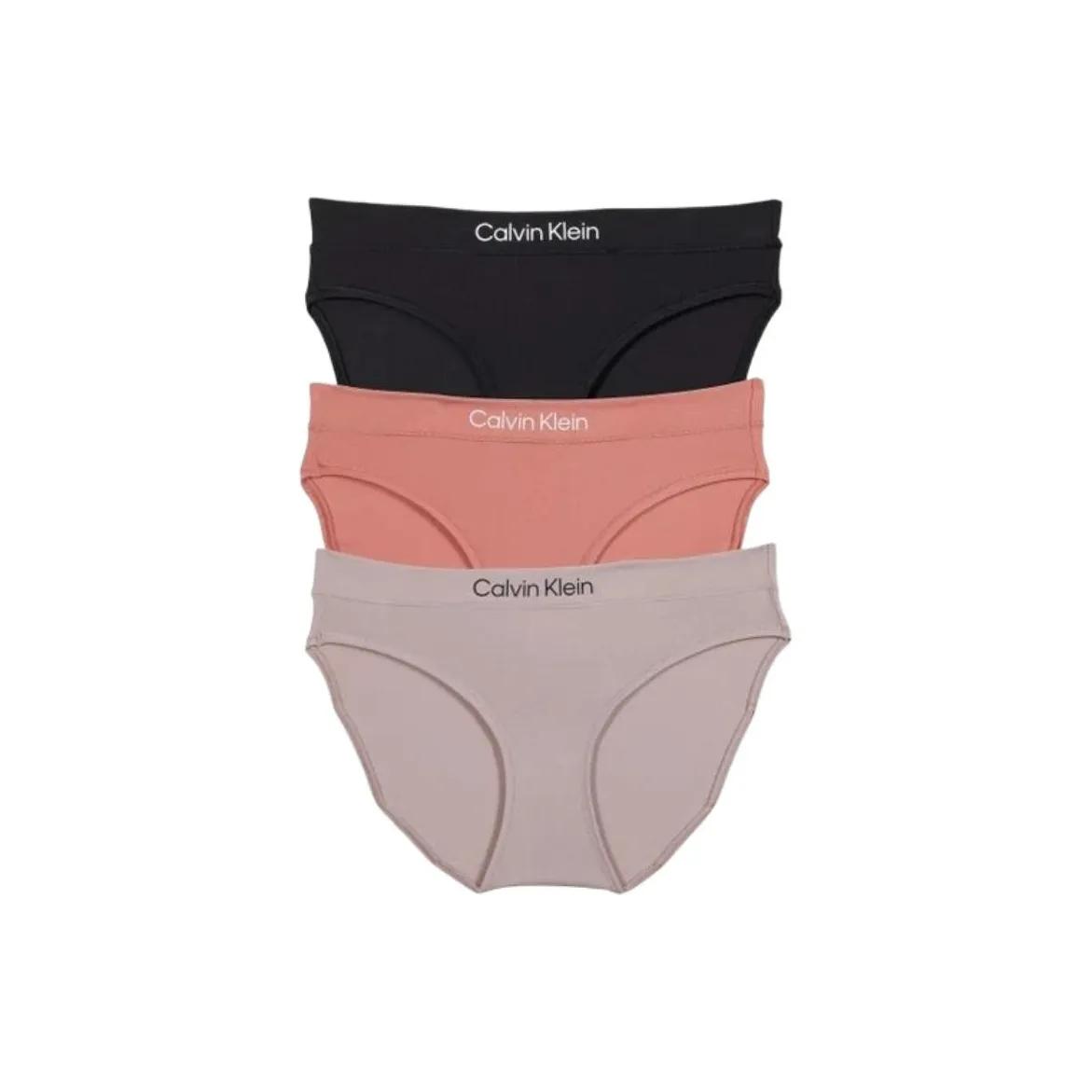 CALVIN KLEIN letter logo print smooth, elastic, comfortable triangle underwear for women XS