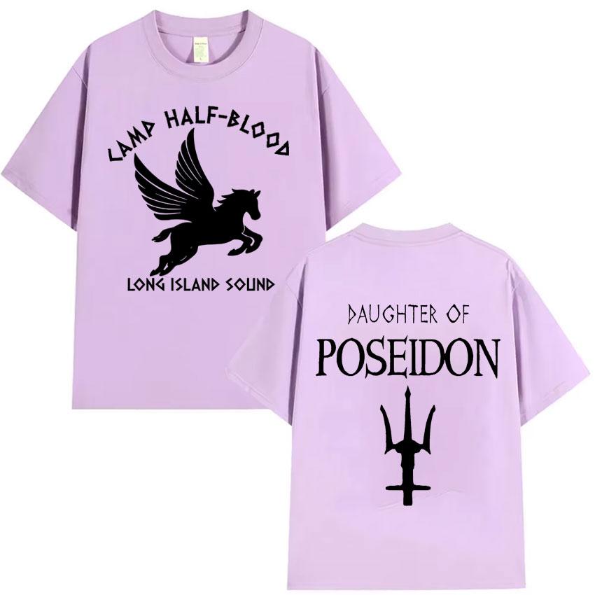 Camp Half Blood Aesthetic Harajuku Short Sleeve Tshirts Hipster Men Women Casual Y2k Clothes Fashion Oversized Tshirt Teenagers