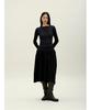 Anggae Tucked Waist Aline Skirt Black
