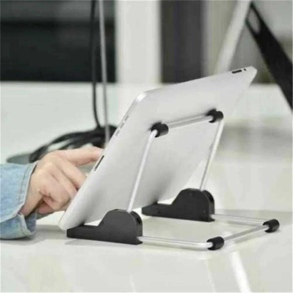 Portable Collapsible Tablet Stand Adjustable Highly Flexible Three Angles Stand Removable Steady Support Tablet Holder Universal