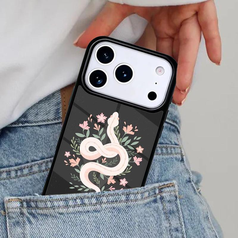 Hand Snake Phone Case for iPhone 16e 15 14 13 12 17 Pro Max Plus Air 17pro Cover Coque