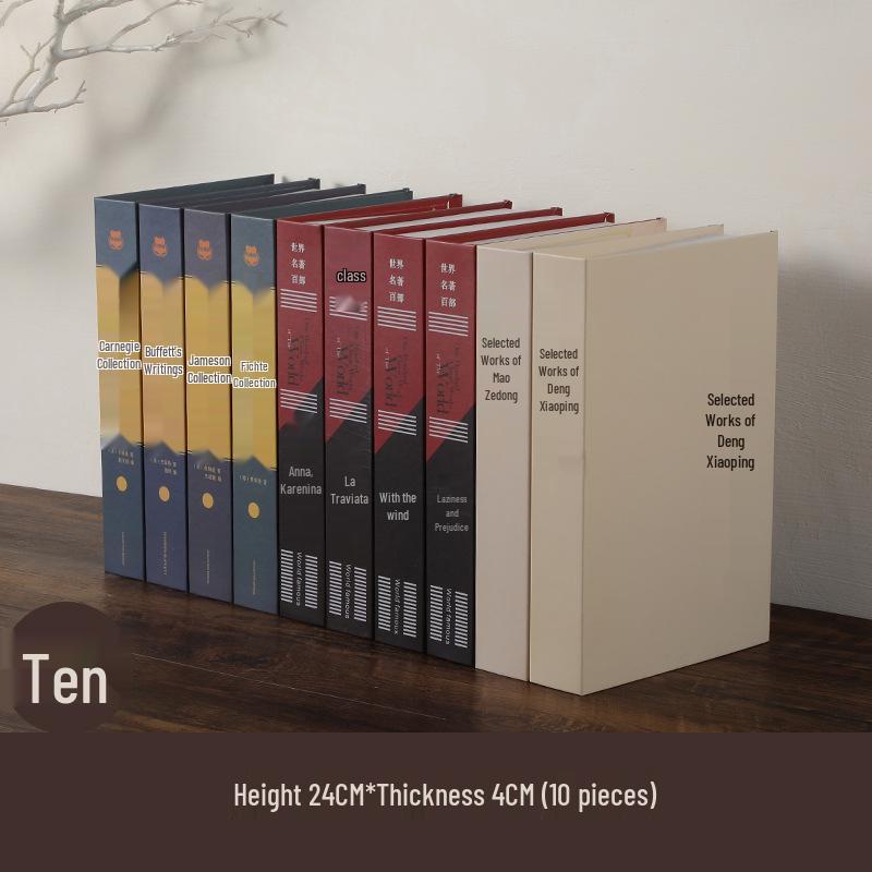 Xianci Chinese Office Decorative Fake Book for Study or Shop Display