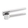 Stainless Steel Garlic Press Squeezer Masher Juicer Kitchen Tool