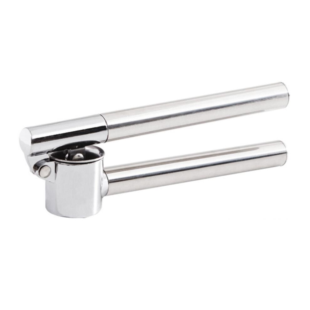 Stainless Steel Garlic Press Squeezer Masher Juicer Kitchen Tool