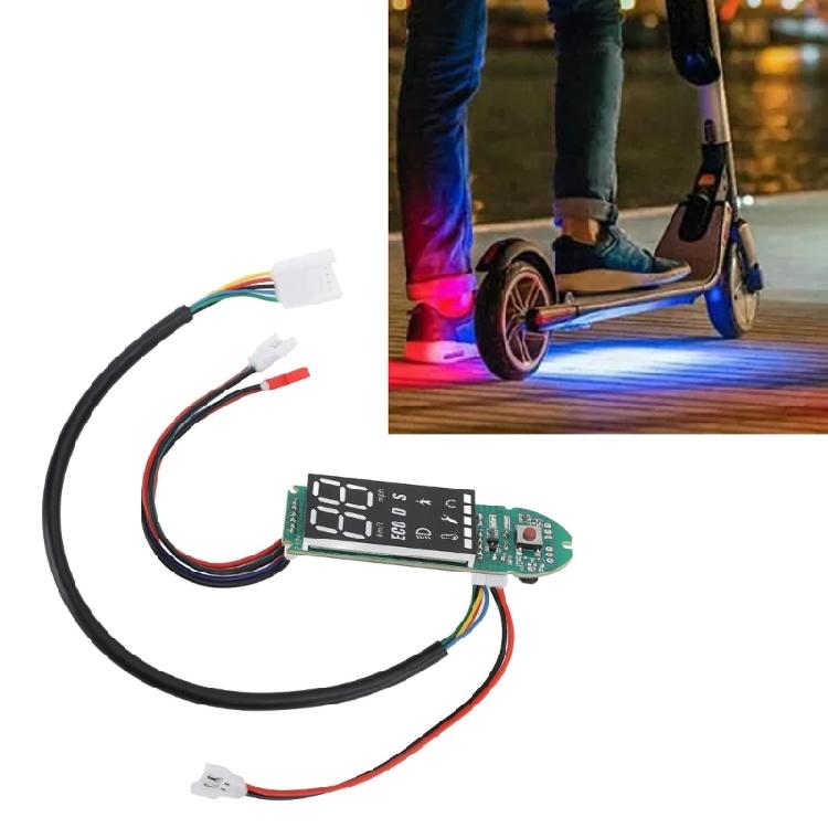 Electric Scooter Dashboard Instrument Panel Suitable for 8.5 To 10 Inch Models with Clear Readout and Weather Resistance