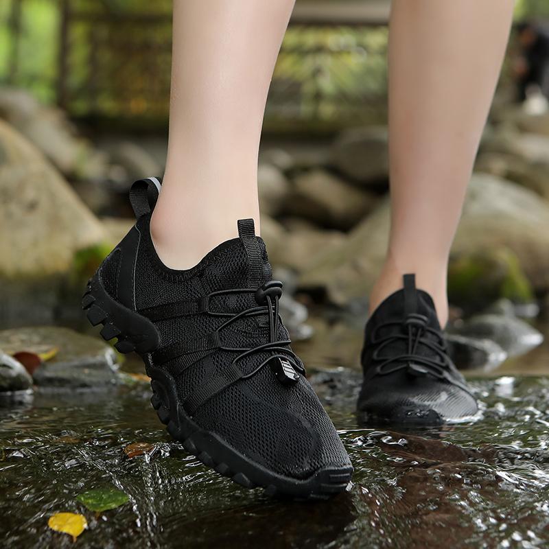 Anti-slip Outdoor Sneakers Men's Barefoot Hiking Shoes Women Breathable Wading Climbing Sports Shoes Wear-resistant