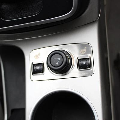 My Good Car-pegatina decorativa de acero inoxidable para encendedor de cigarrillos de coche, accesorios para Ford Kuga Escape 2013 2014 2015